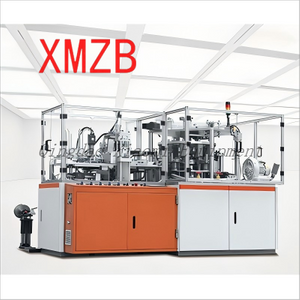 Intelligent square mouth paper cup machine