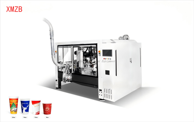 Horizontal intelligent paper cup machine