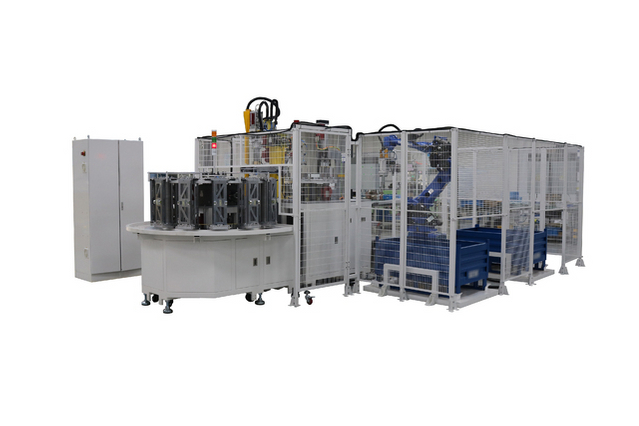Motor stator lamination automation equipment
